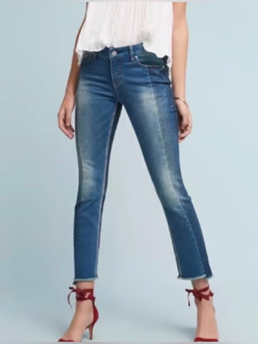 Pilero & The Letterpress Parallel Two Tone Jeans ~ 26